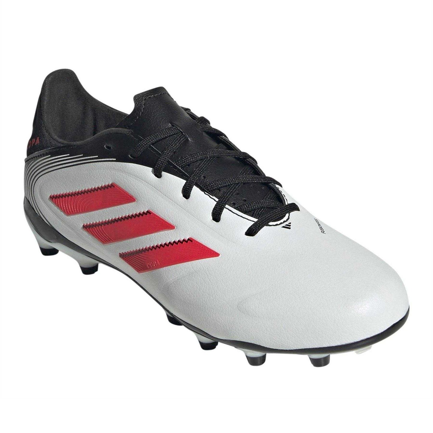 White - Pack Shot - Adidas Childrens-Kids Copa Pure III League Firm Ground Football Boots