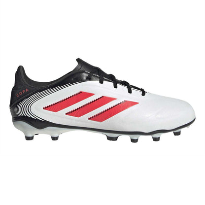 White - Front - Adidas Childrens-Kids Copa Pure III League Firm Ground Football Boots