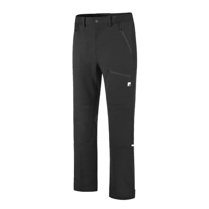 Black - Side - Nevica Mens Water Resistant Slim Skiing Salopettes