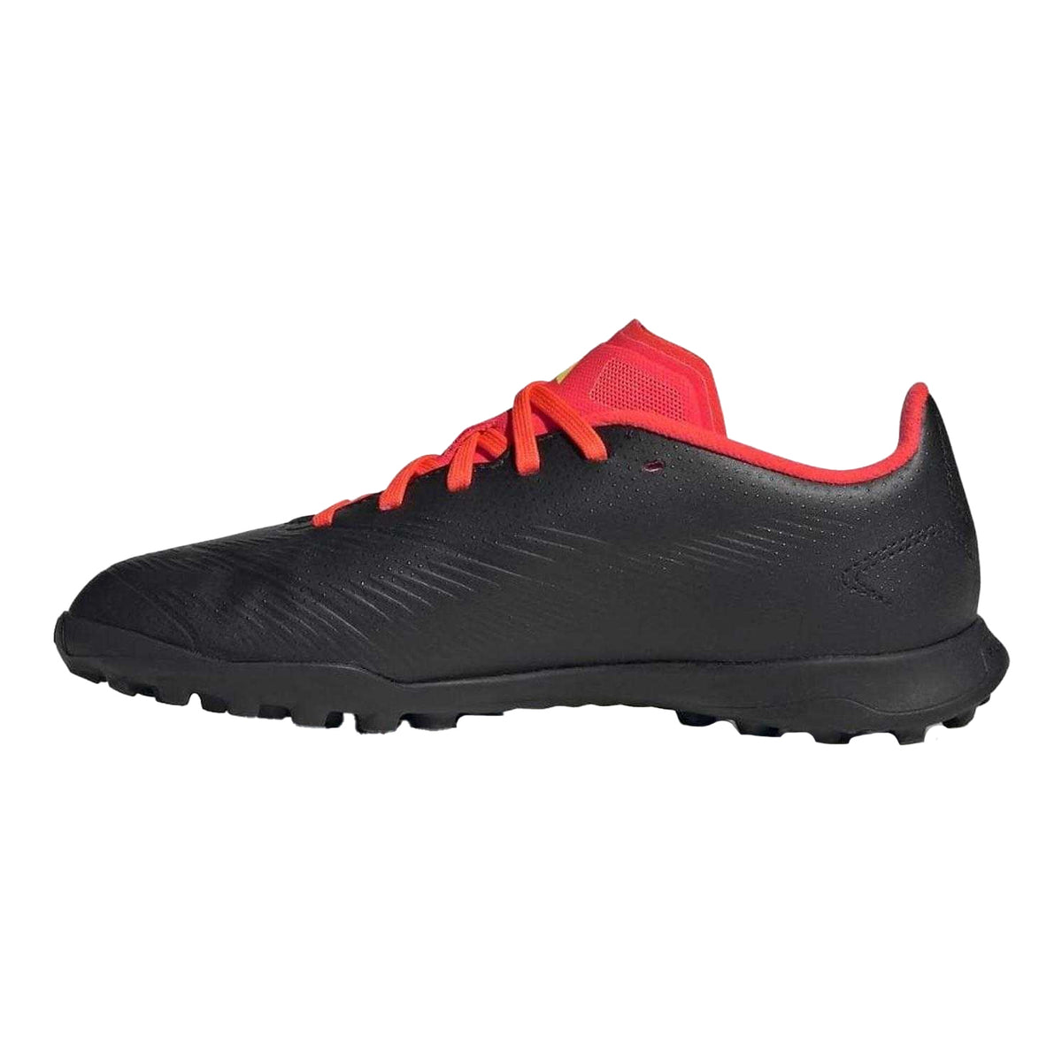 Black-White - Back - Adidas Childrens-Kids Predator League Regular Football Boots