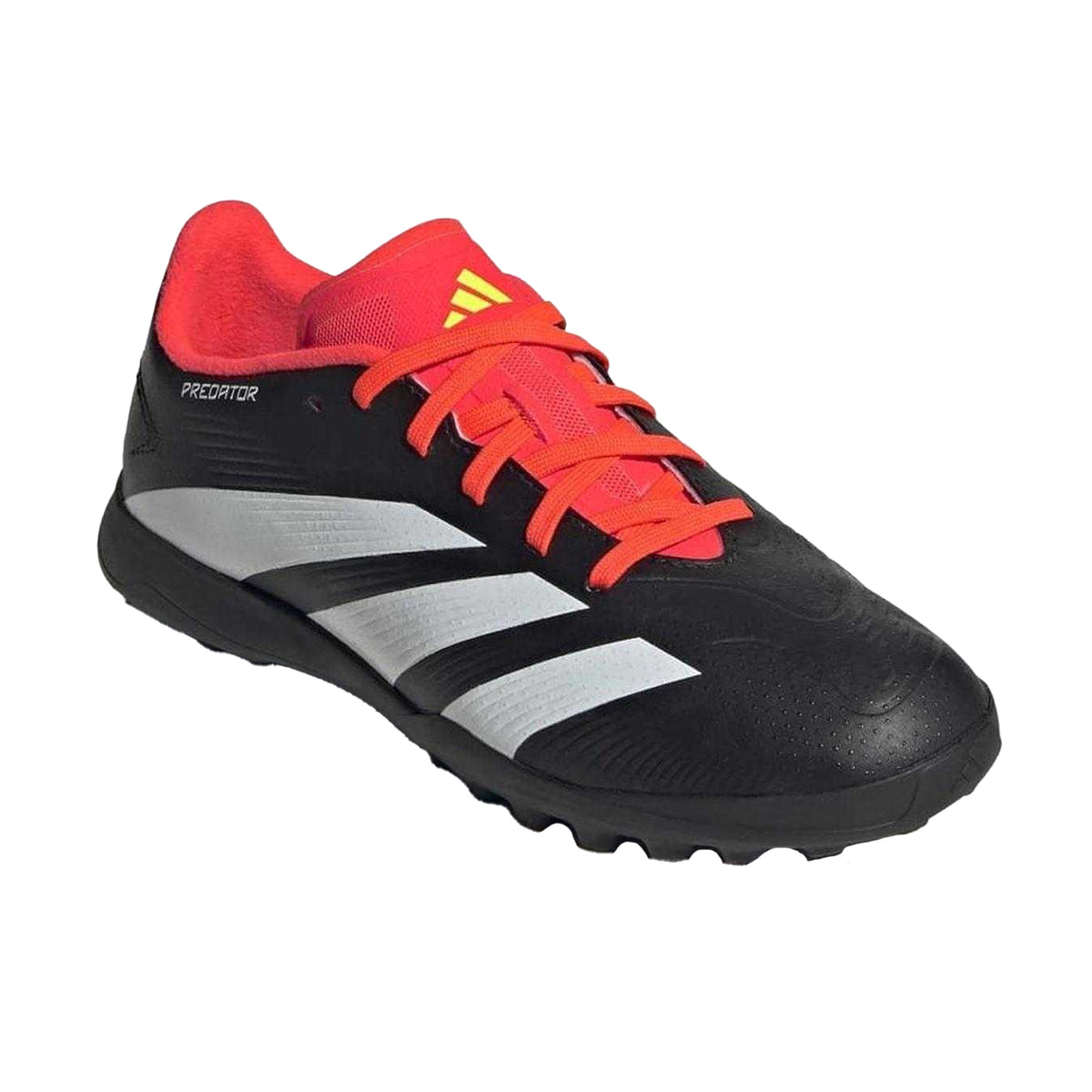 Black-White - Pack Shot - Adidas Childrens-Kids Predator League Regular Football Boots