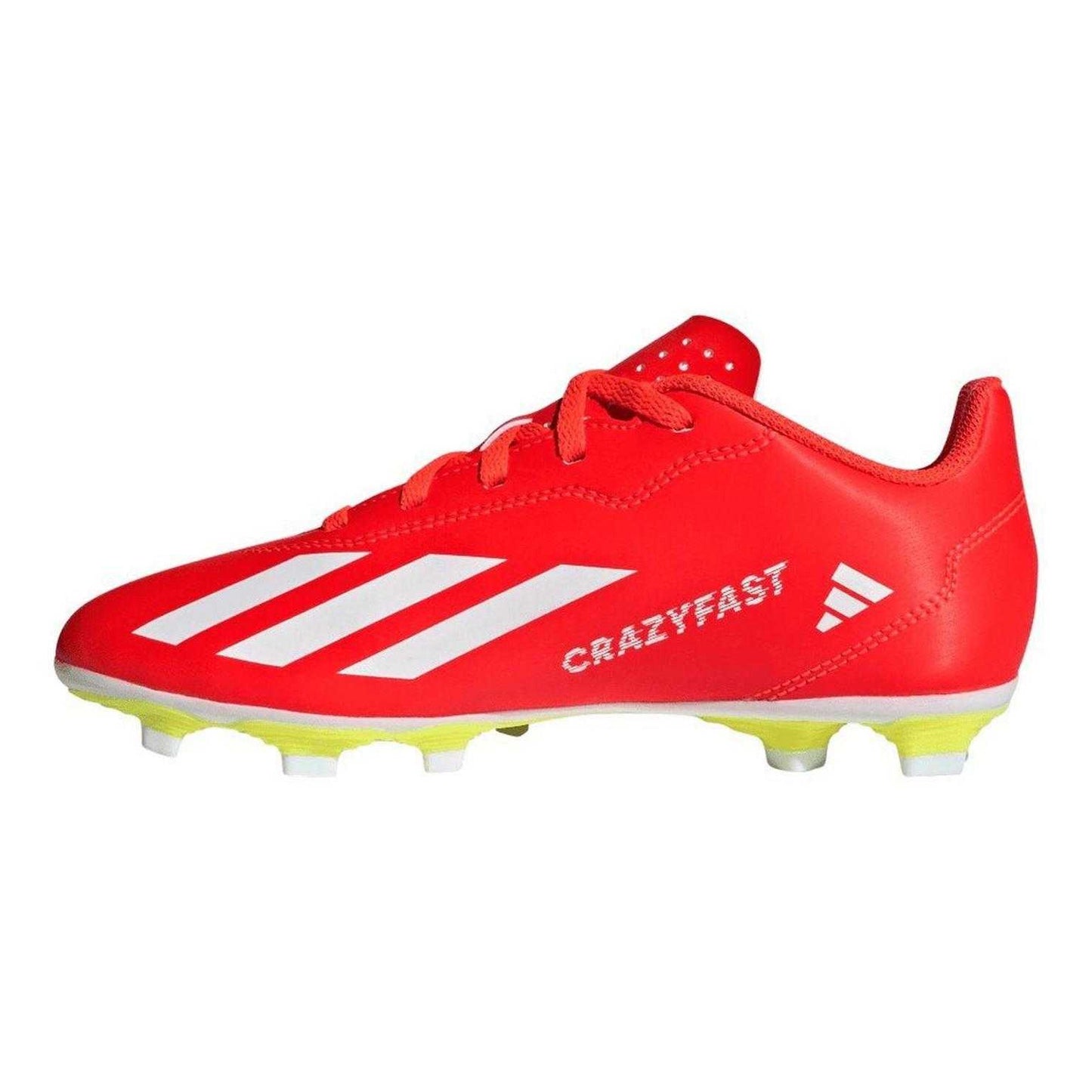 Red - Back - Adidas Childrens-Kids Crazyfast Regular Football Boots