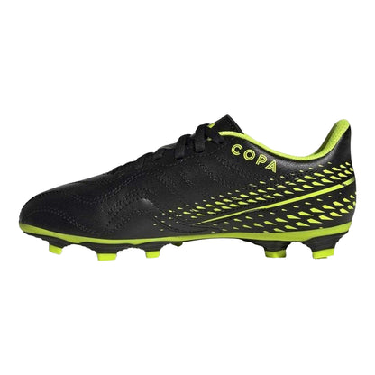 Black - Back - Adidas Childrens-Kids Sense 4 Flexible Ground Football Boots
