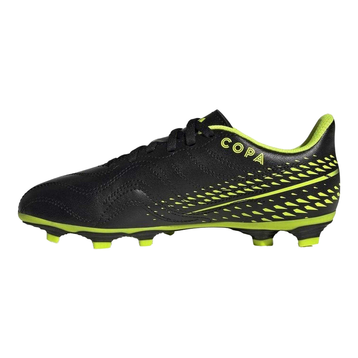 Black - Back - Adidas Childrens-Kids Sense 4 Flexible Ground Football Boots