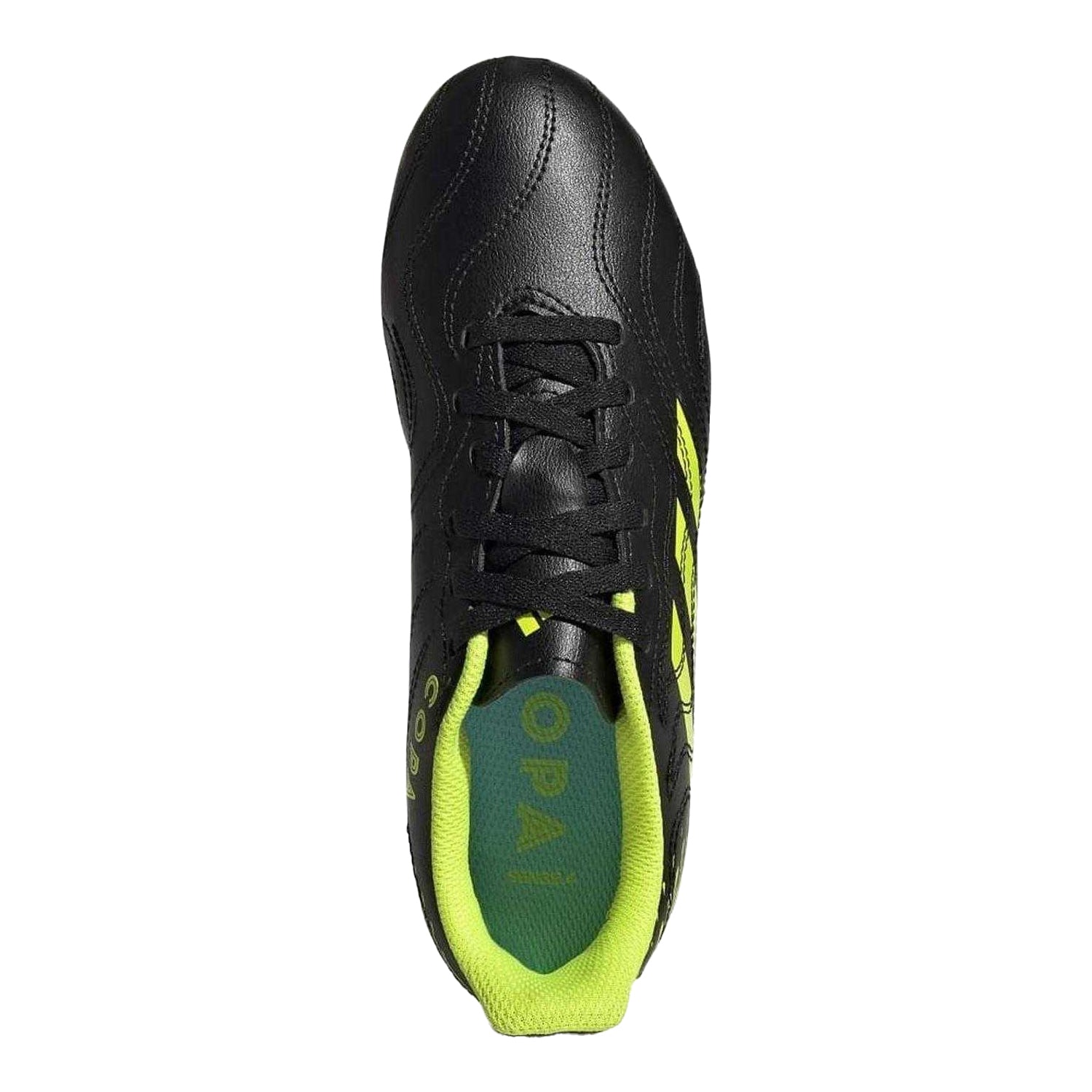 Black - Side - Adidas Childrens-Kids Sense 4 Flexible Ground Football Boots