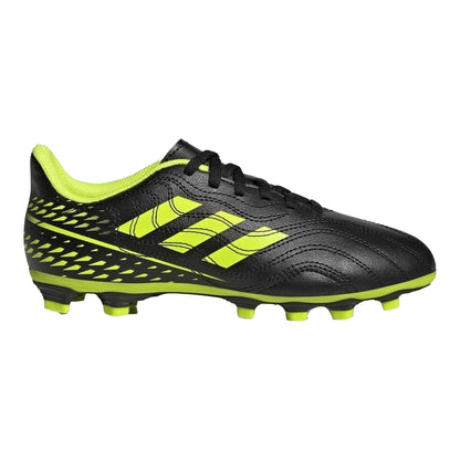 Black - Front - Adidas Childrens-Kids Sense 4 Flexible Ground Football Boots