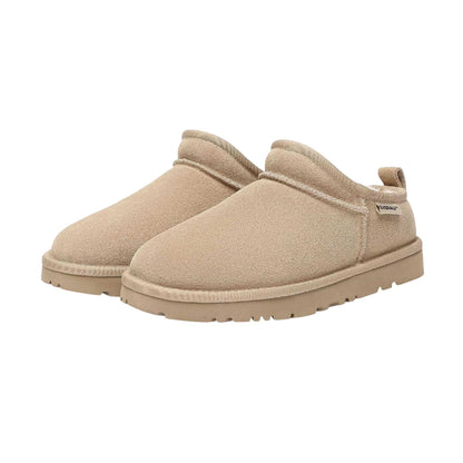 Sand - Lifestyle - EverAu Womens-Ladies Cow Suede Slippers
