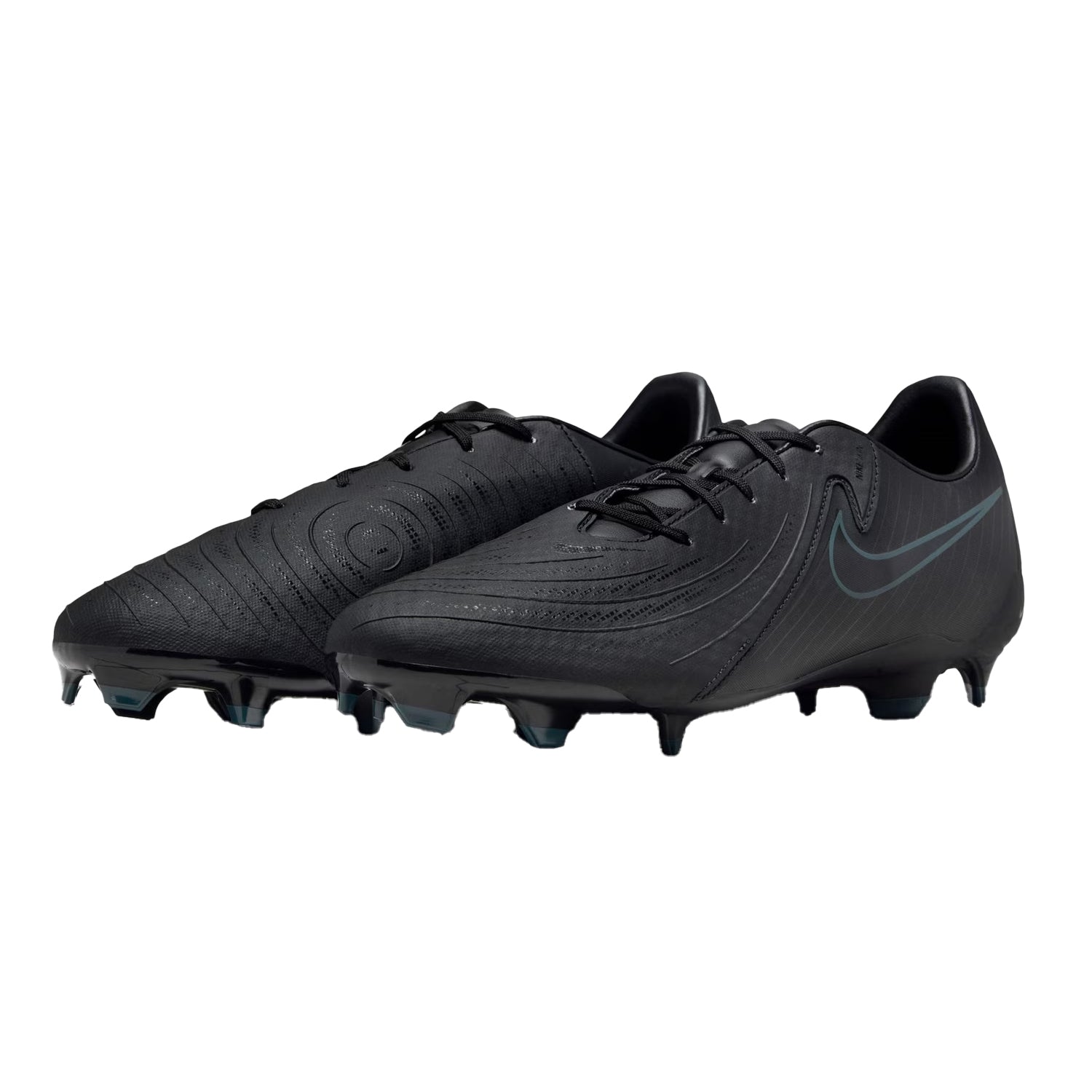 Black - Close up - Nike Childrens-Kids Phantom GX II Academy Football Boots