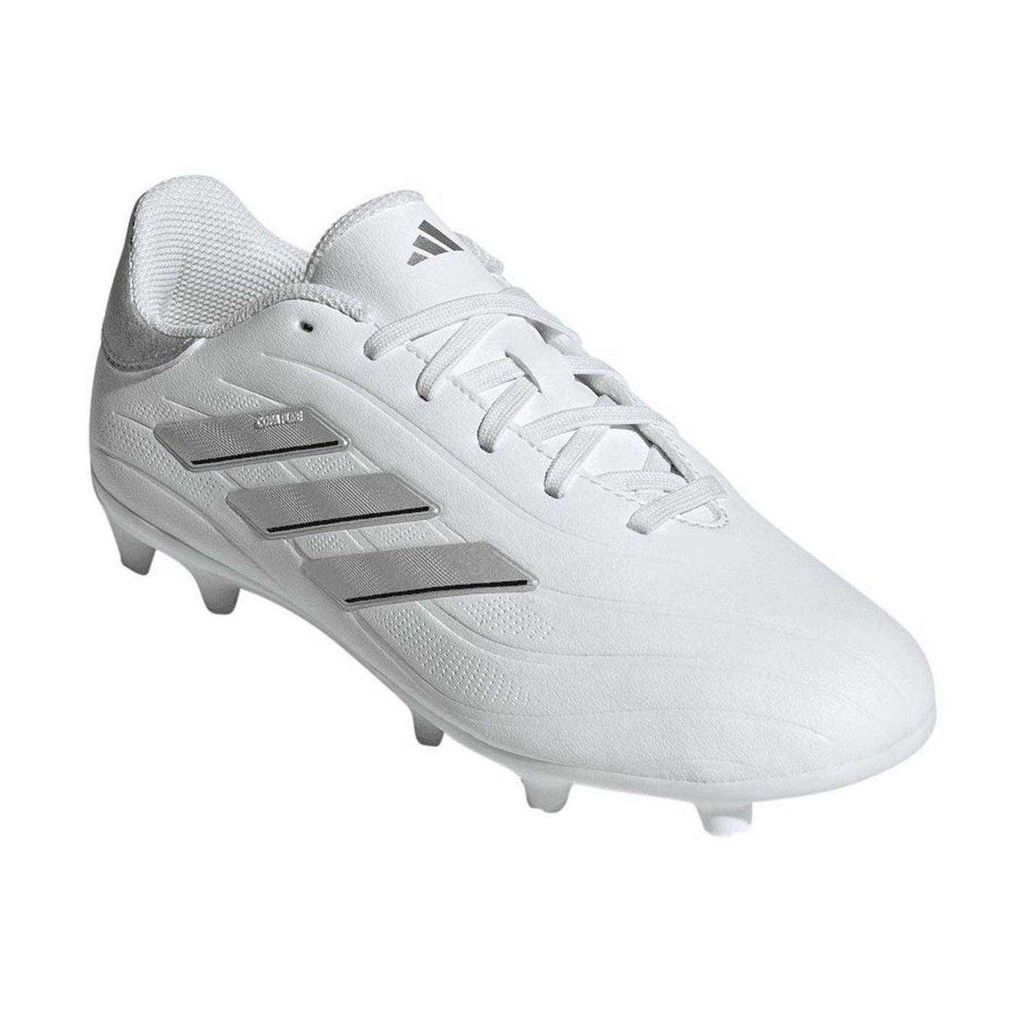 White - Pack Shot - Adidas Childrens-Kids Copa Pure II League FG Firm Ground Football Boots