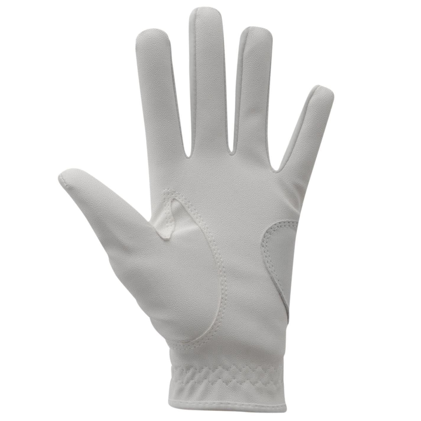 White - Back - Wilson Womens-Ladies Embroidered Logo Golf Glove