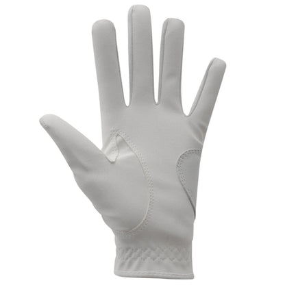 White - Back - Wilson Womens-Ladies Embroidered Logo Golf Glove