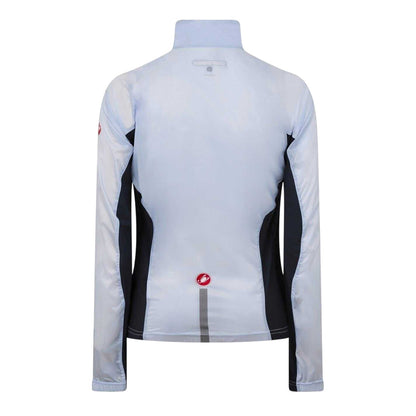 Silver - Back - Castelli Womens-Ladies Squadra Cycling Jacket