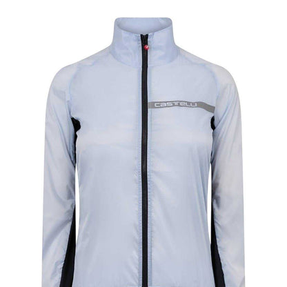 Silver - Side - Castelli Womens-Ladies Squadra Cycling Jacket