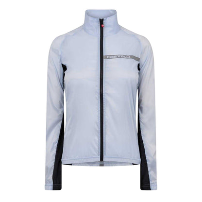 Silver - Front - Castelli Womens-Ladies Squadra Cycling Jacket