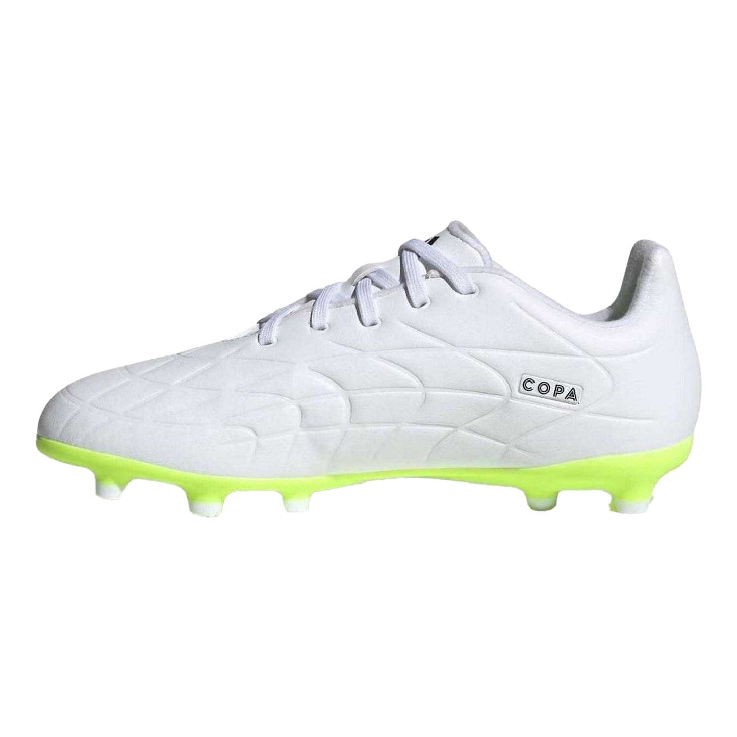 White-Black - Back - Adidas Childrens-Kids Copa Pure.3 Leather Forefoot Football Boots