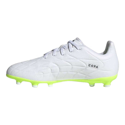 White-Black - Back - Adidas Childrens-Kids Copa Pure.3 Leather Forefoot Football Boots