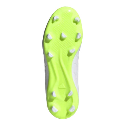 White-Black - Lifestyle - Adidas Childrens-Kids Copa Pure.3 Leather Forefoot Football Boots