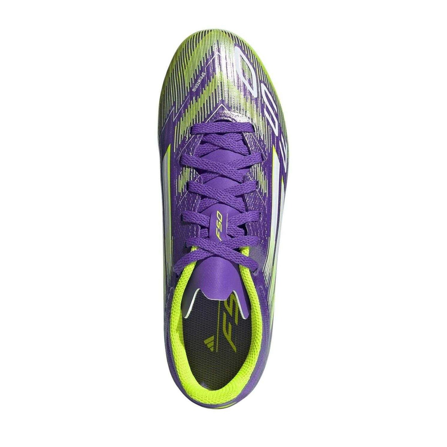 Purple-White - Lifestyle - Adidas Childrens-Kids F50 League Football Boots