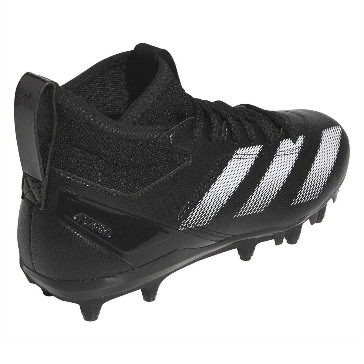 Core Black - Back - Adidas Childrens-Kids Impact Cleated Artificial Ground Football Boots