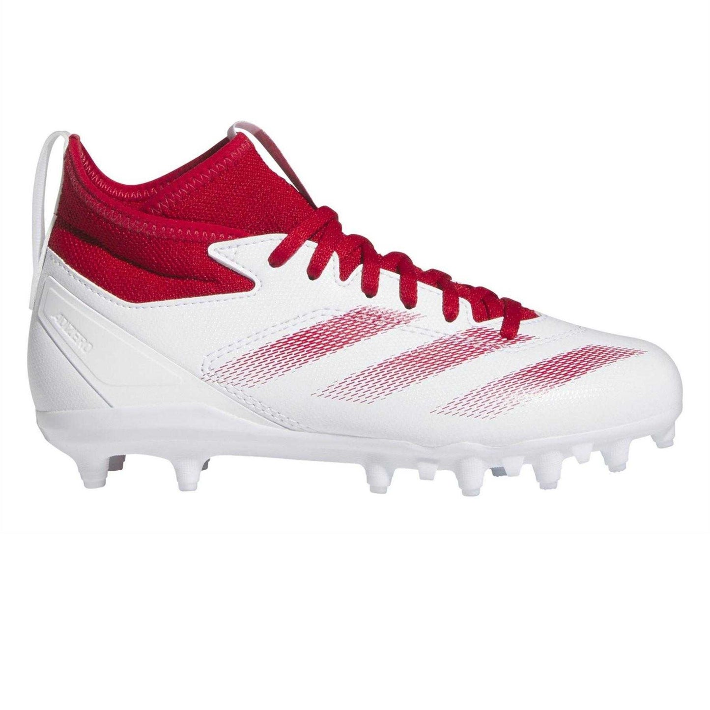 White - Front - Adidas Childrens-Kids Impact Cleated Artificial Ground Football Boots