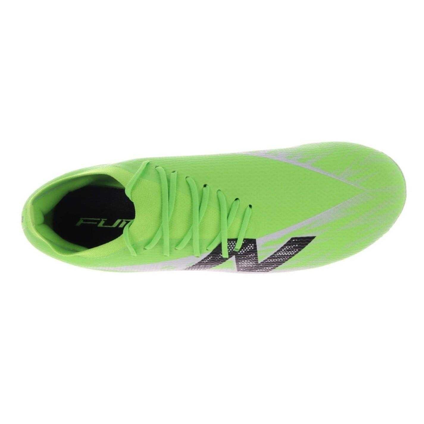 Green-White - Lifestyle - New Balance Mens Furon Team V8 Firm Ground Football Boots