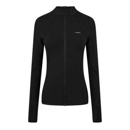 Black - Front - LA Gear Womens-Ladies Training Jacket