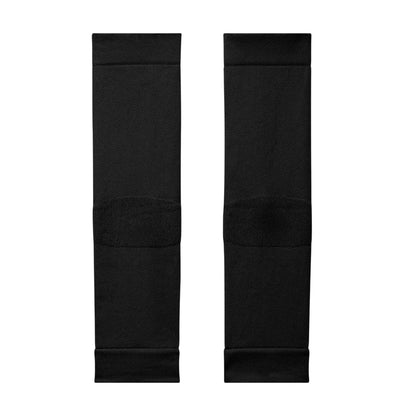 Black-White - Back - Nike Strike Seamless Football Leg Sleeves