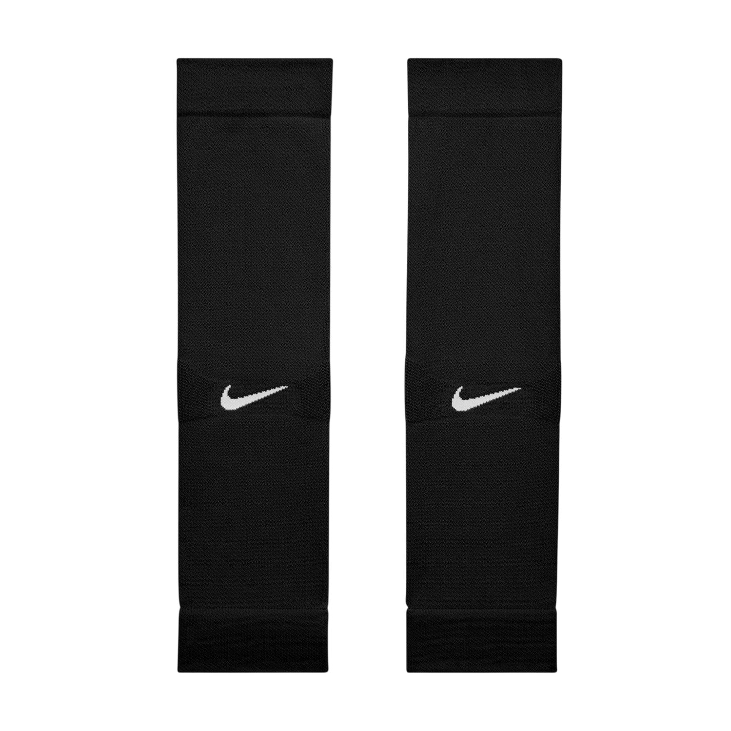 Black-White - Side - Nike Strike Seamless Football Leg Sleeves