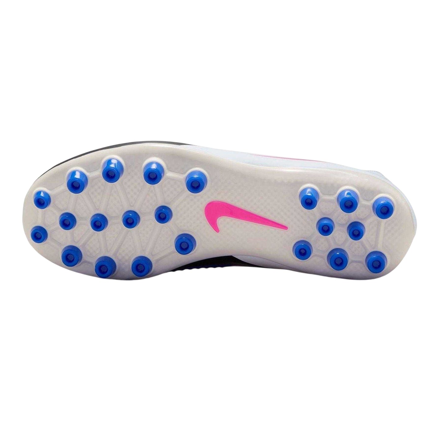 Royal Blue-Pink - Side - Nike Childrens-Kids Phantom 6 Phantom Football Boots