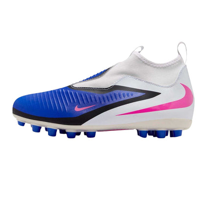 Royal Blue-Pink - Lifestyle - Nike Childrens-Kids Phantom 6 Phantom Football Boots