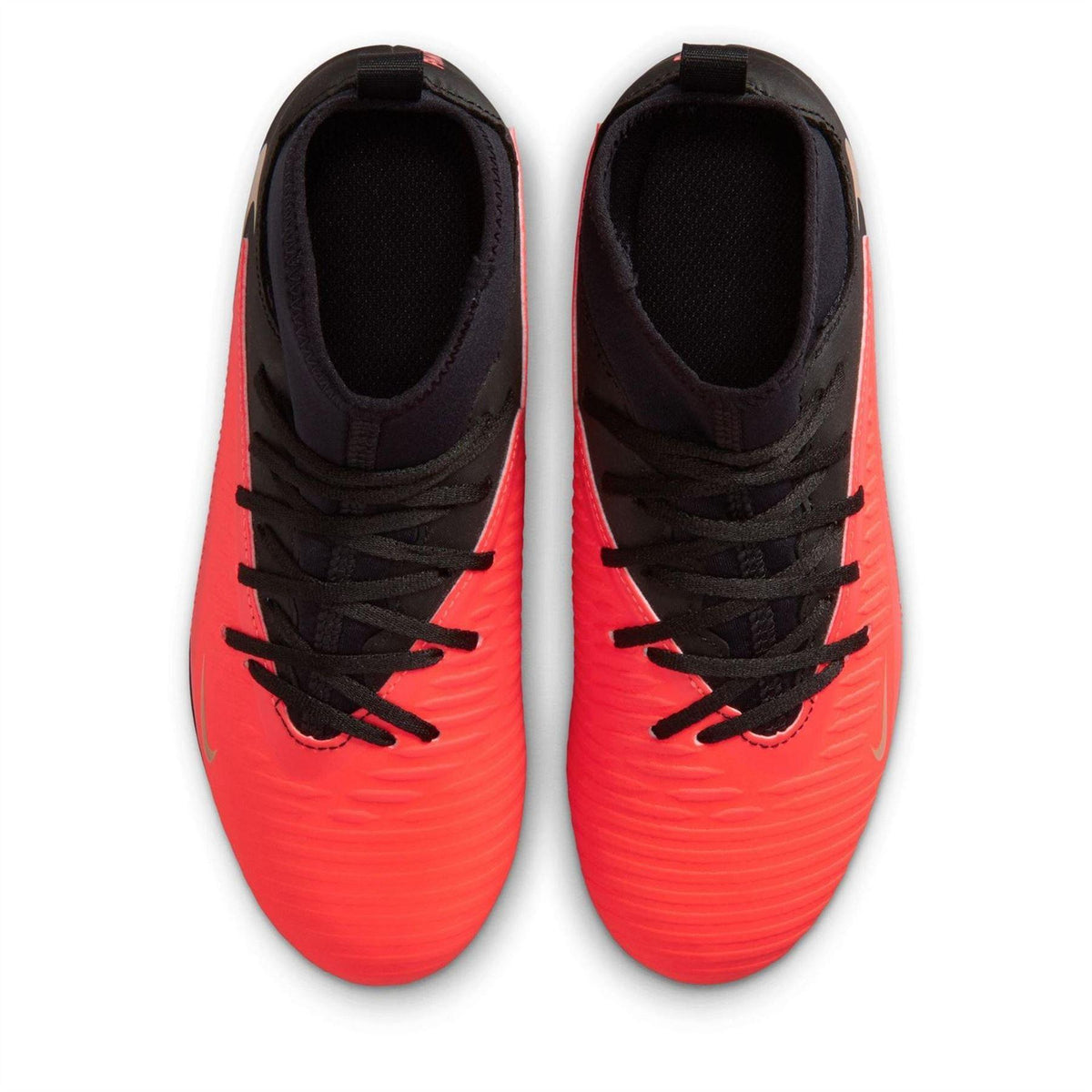 Red-Black - Pack Shot - Nike Childrens-Kids Phantom 6 Football Boots