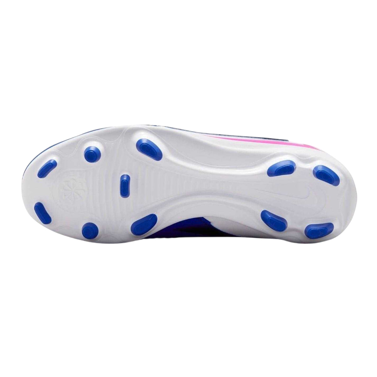 Blue-White-Pink - Side - Nike Childrens-Kids Phantom 6 Football Boots