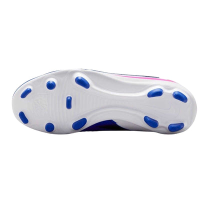 Blue-White-Pink - Side - Nike Childrens-Kids Phantom 6 Football Boots