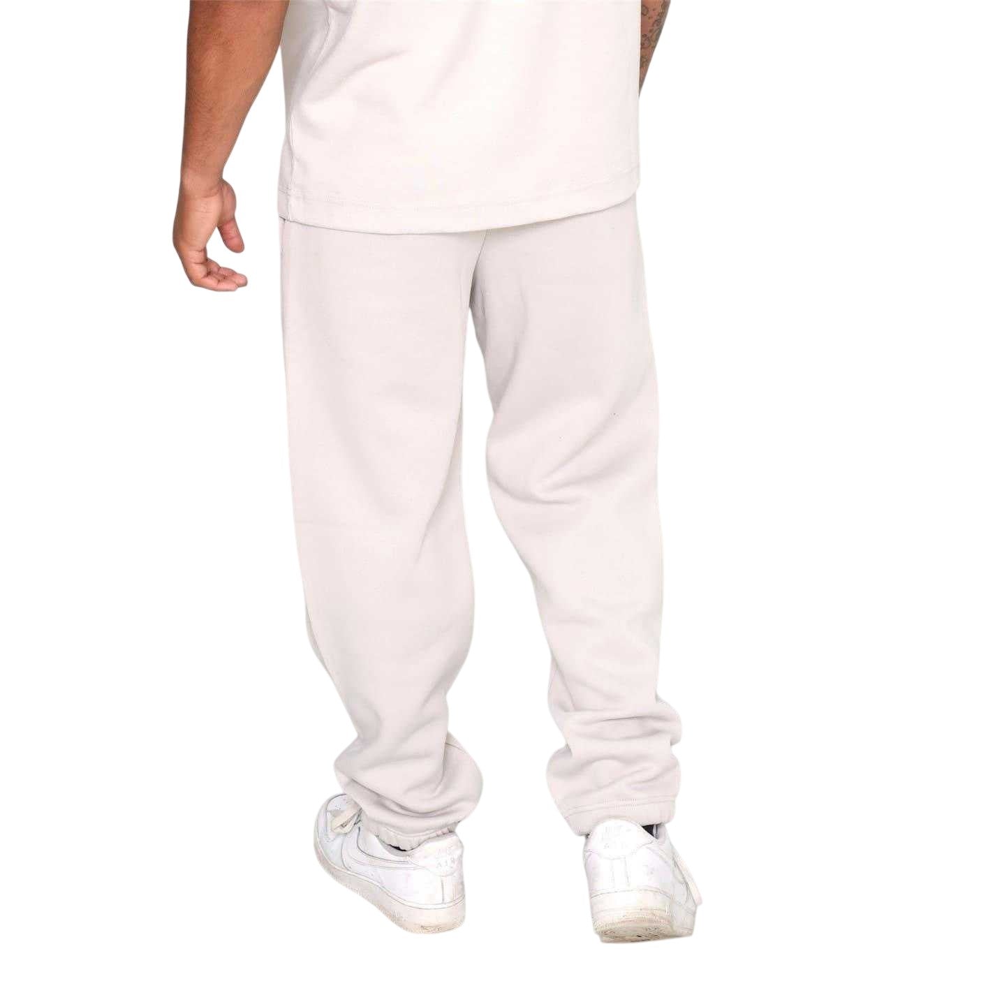 Grey - Lifestyle - Blank Essentials Mens Arched Logo Joggers