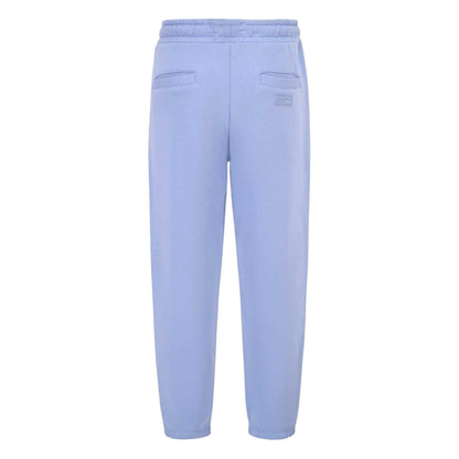 Blue - Back - Blank Essentials Mens Arched Logo Joggers