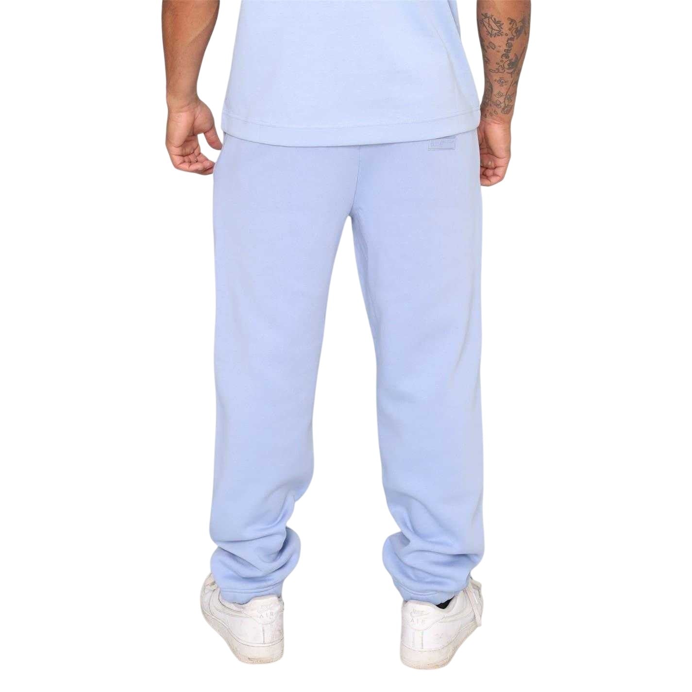 Blue - Lifestyle - Blank Essentials Mens Arched Logo Joggers