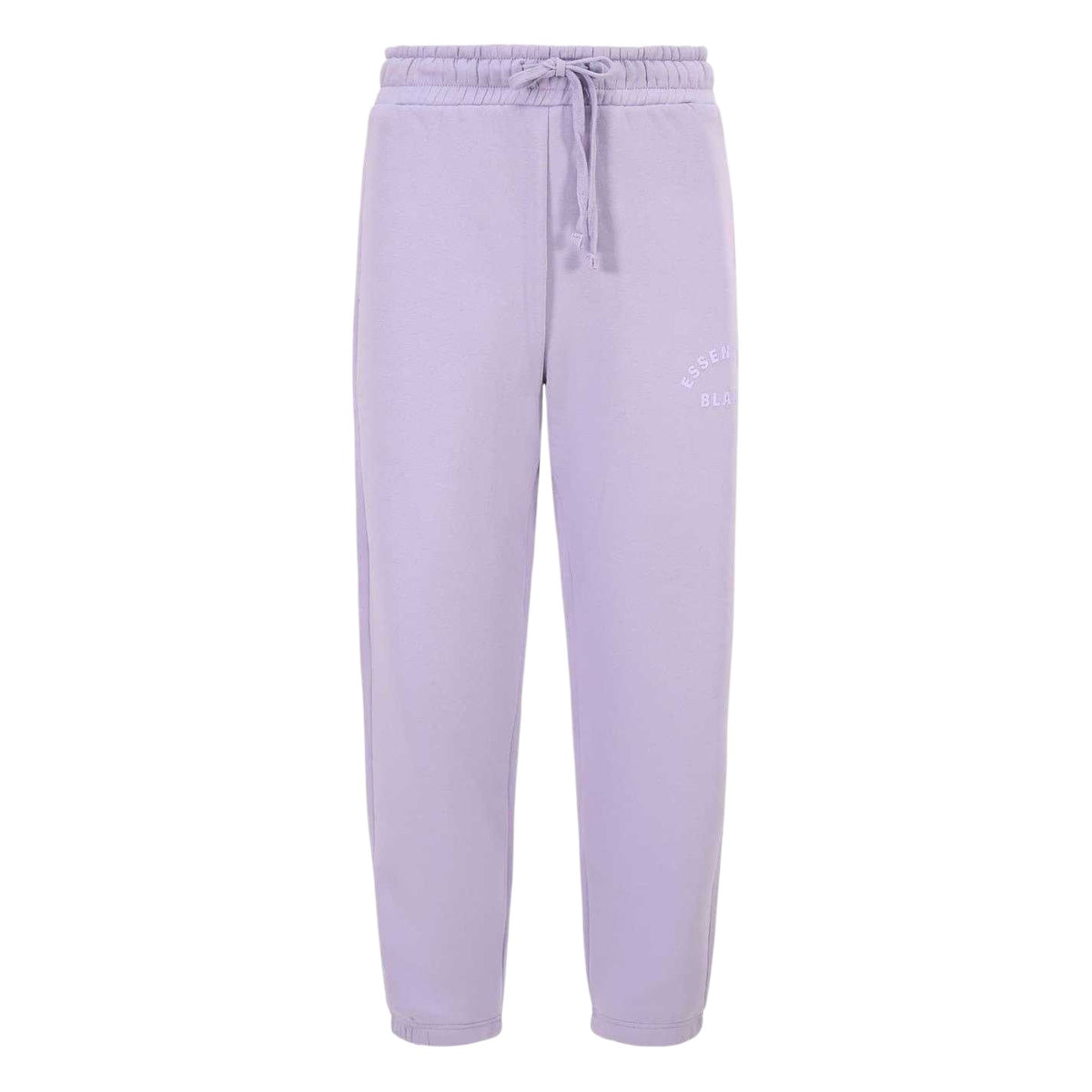 Violet - Front - Blank Essentials Mens Arched Logo Joggers