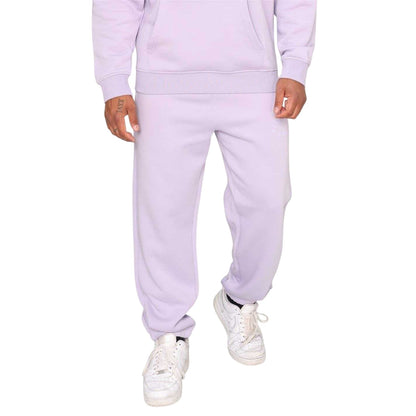Violet - Side - Blank Essentials Mens Arched Logo Joggers