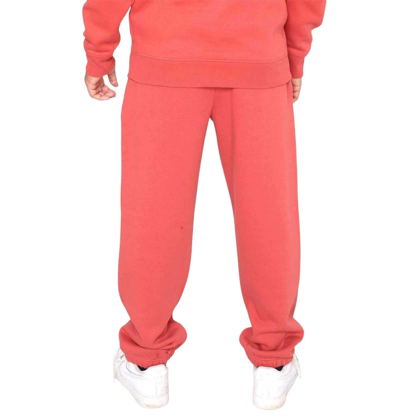 Spice Red - Lifestyle - Blank Essentials Mens Arched Logo Joggers