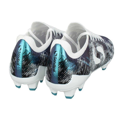 Emerald - Back - Sondico Mens Striped Firm Ground Football Boots