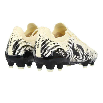 Lemonade-Black - Back - Sondico Mens Striped Firm Ground Football Boots