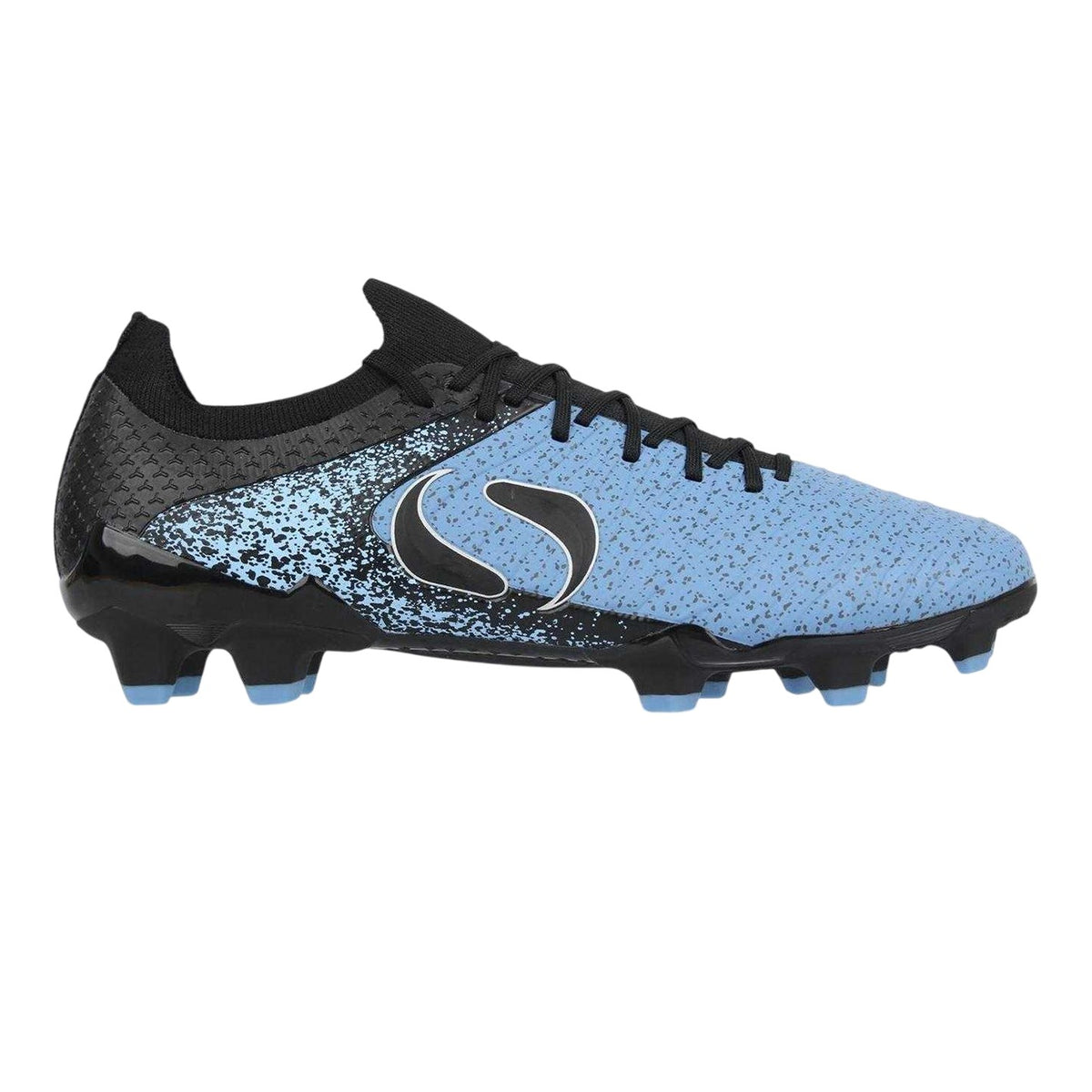 Black - Front - Sondico Mens Striped Firm Ground Football Boots