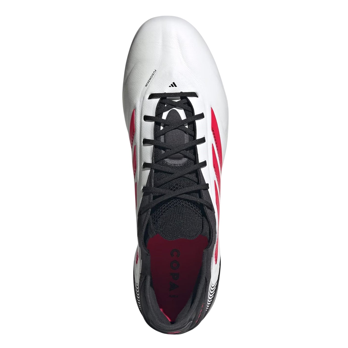 White-Red - Lifestyle - Adidas Unisex Adult Copa Pure.3 Leather Soft Ground Football Boots