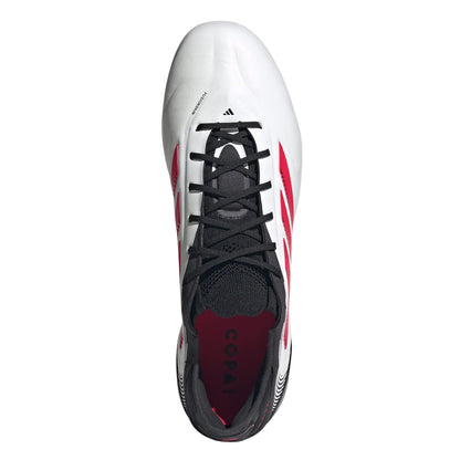 White-Red - Lifestyle - Adidas Unisex Adult Copa Pure.3 Leather Soft Ground Football Boots