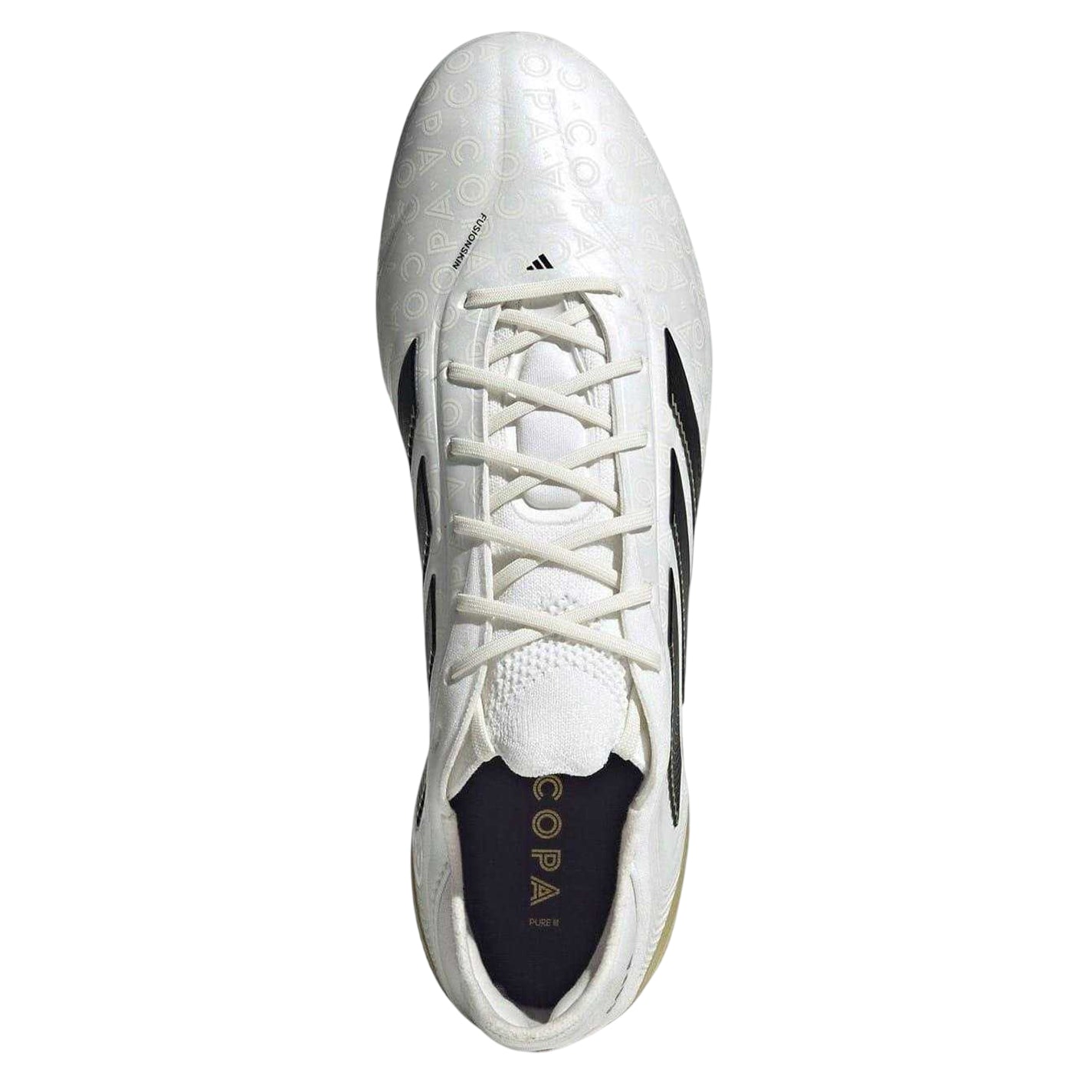 White - Lifestyle - Adidas Unisex Adult Copa Pure.3 Leather Soft Ground Football Boots