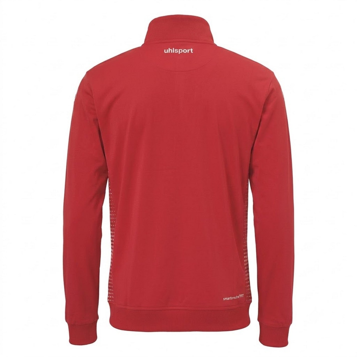 Red-White - Back - UHL Sport Mens Dotted Breathable Regular Track Jacket
