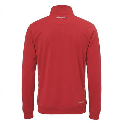 Red-White - Back - UHL Sport Mens Dotted Breathable Regular Track Jacket