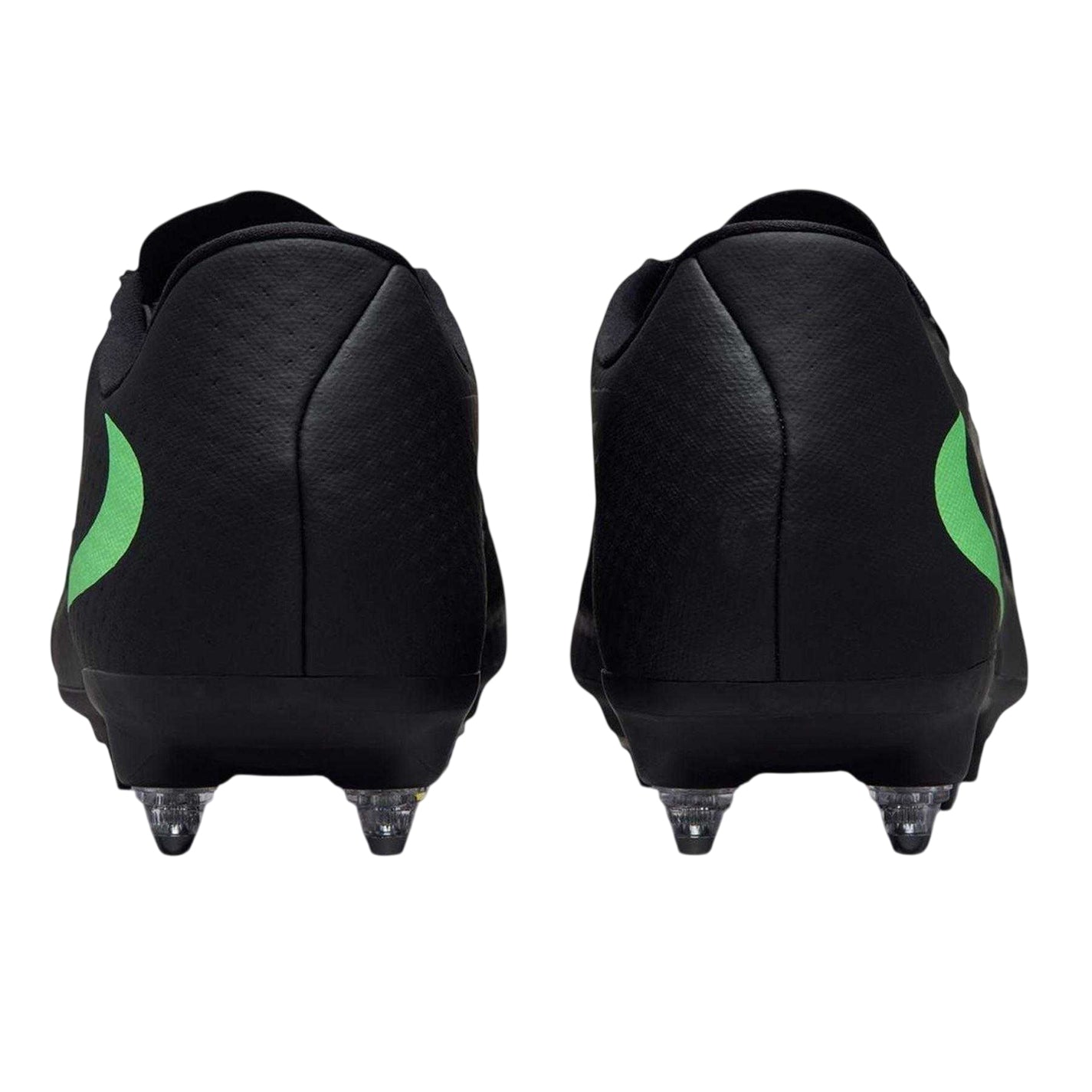Black-Green - Back - Nike Mens Phantom 6 Low Academy Soft Ground Football Boots