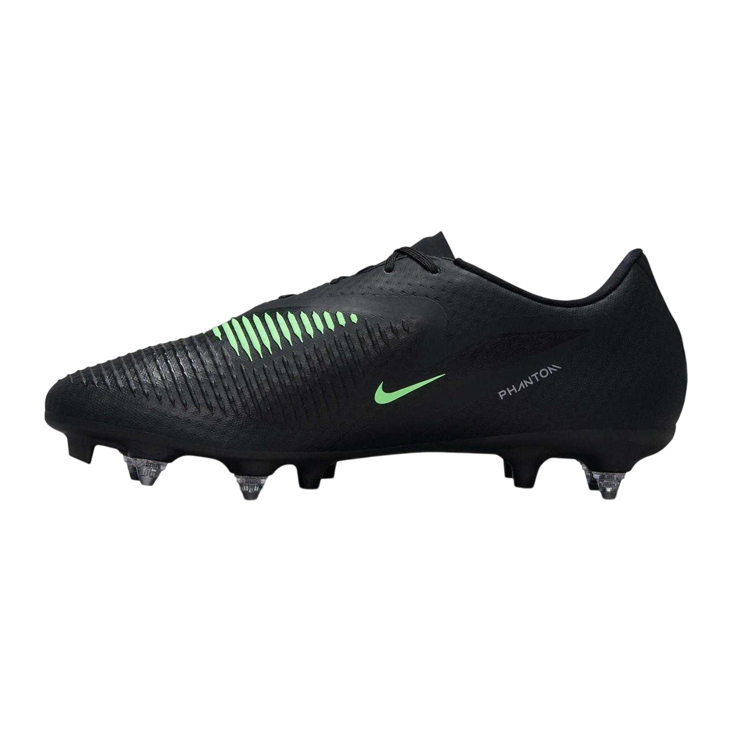 Black-Green - Lifestyle - Nike Mens Phantom 6 Low Academy Soft Ground Football Boots