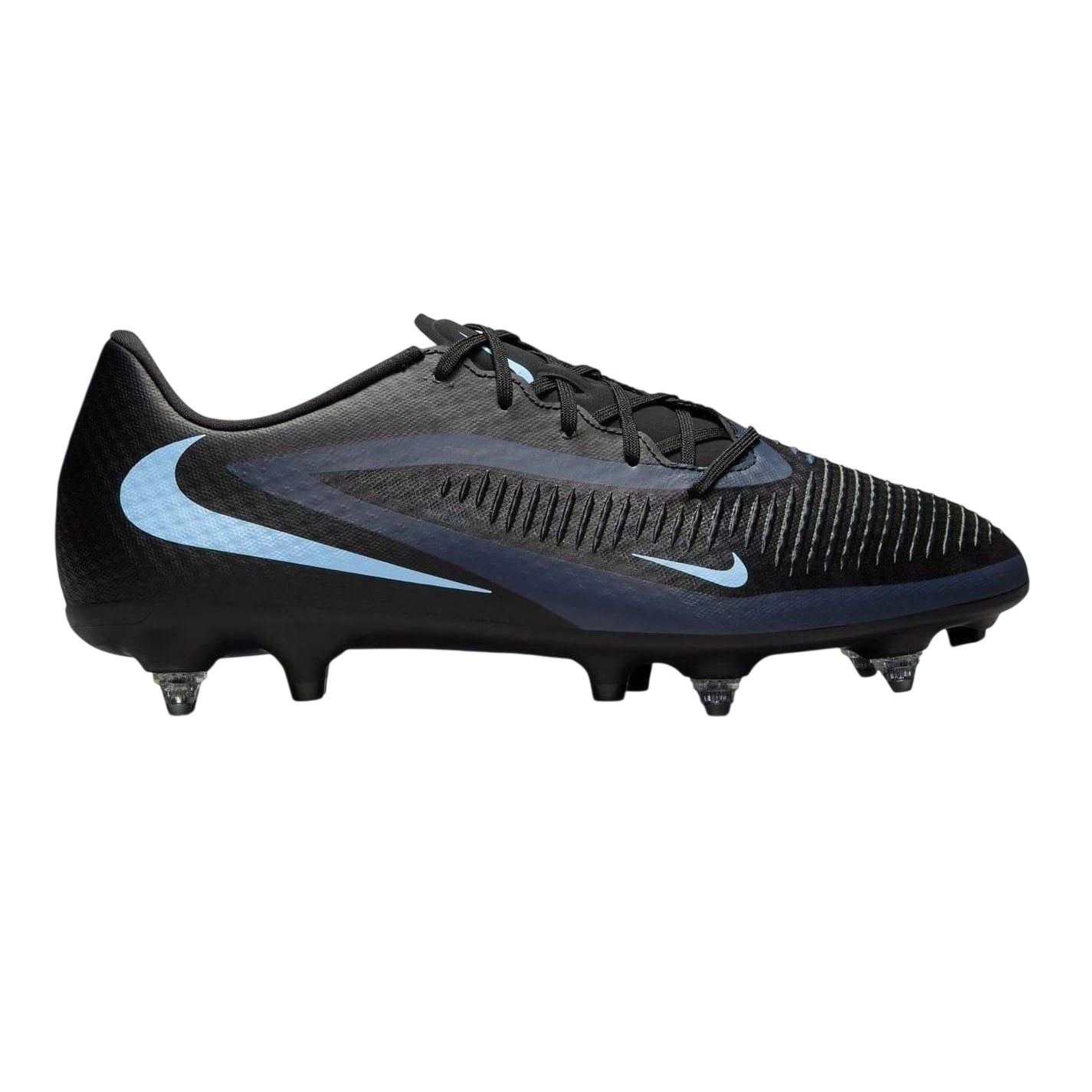 Black - Front - Nike Mens Phantom 6 Low Academy Soft Ground Football Boots
